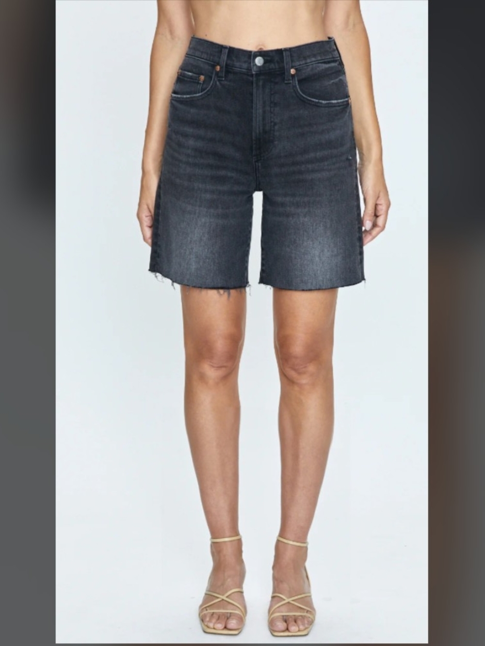 Pistola Kaylee High Rise Short in Citadel Vintage 25